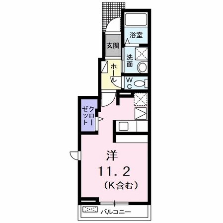 メゾンリヴィエールＣの物件間取画像